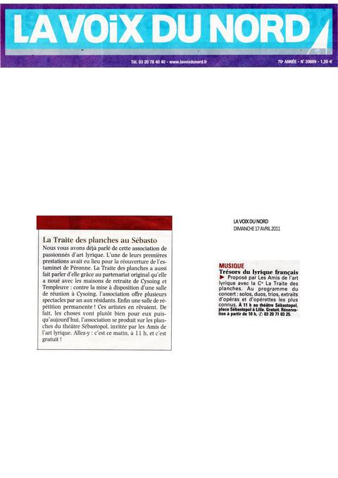Trésors du lyrique français au théâtre Sébastopol de Lille
