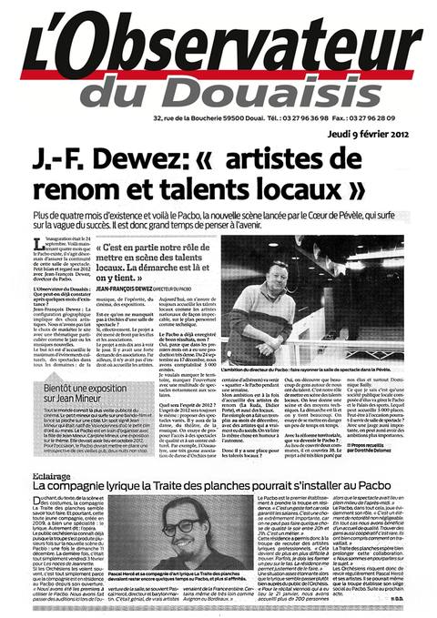 La Traite des Planches en résidence au PACBO d'Orchies