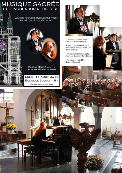 Récital de musique sacrée à l'église de Bugeat