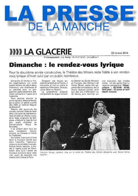 Rendez-vous lyrique au théâtre des Miroirs à La Glacerie
